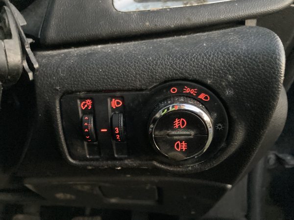 Vauxhall Astra J MK6 SRI 2009-2013 Headlight Switch Controls