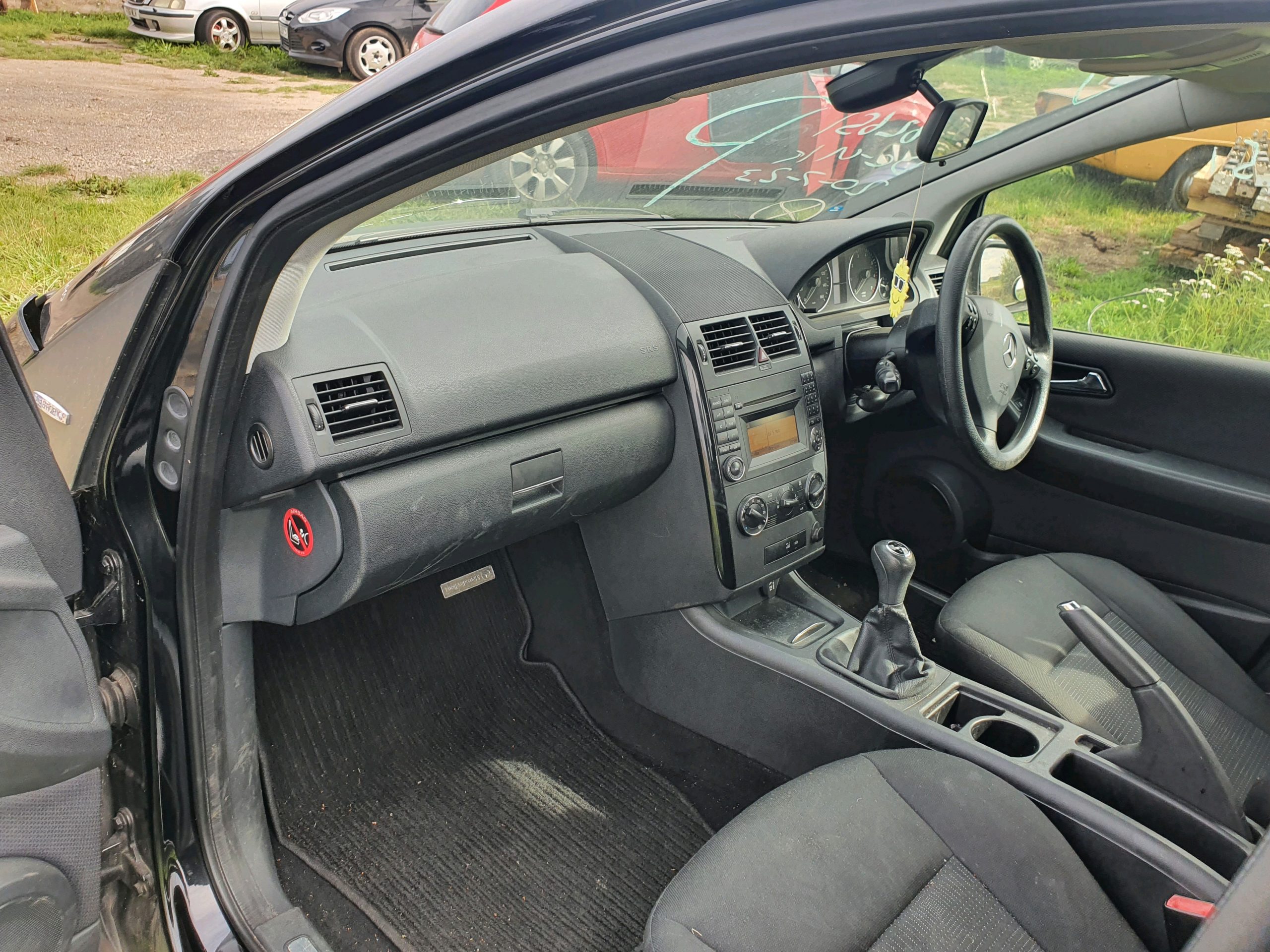 Mercedes A-Class W169 seat belt seat belt front right A1698608485