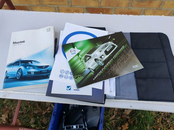 Mazda 6 Series 2008-2013 Owners Manual and Service Book