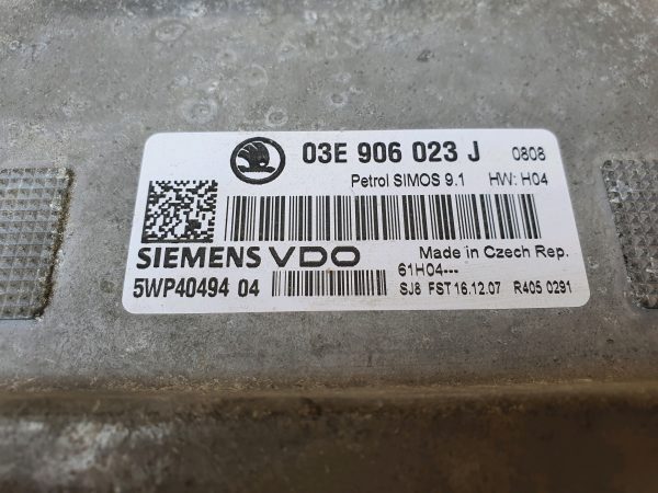 Skoda Roomster 5J MK1 2007-2015 Engine ECU