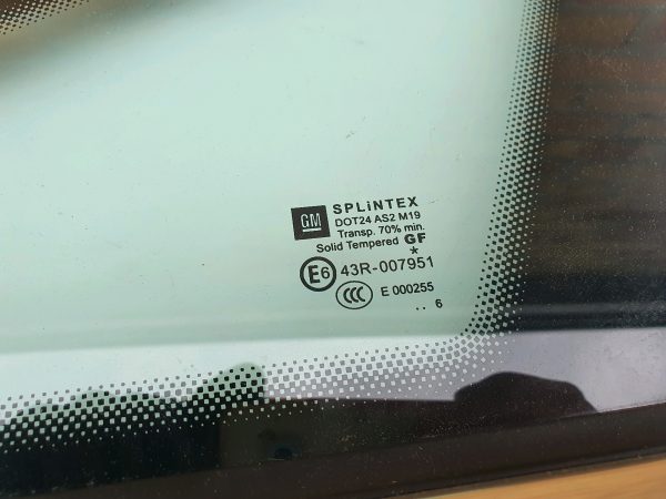 Vauxhall Zafira B MK2 2005-2014 Front Passenger NS Window Quarter Glass