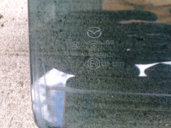 Mazda 6 Series 2008-2013 Rear Driver OS Door Window Glass